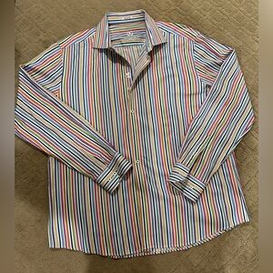 Bugatchi Uomo men button down shirt size XXL